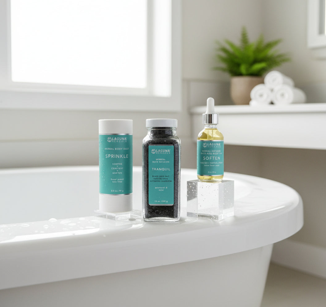 Activated Charcoal Detox Bath Set