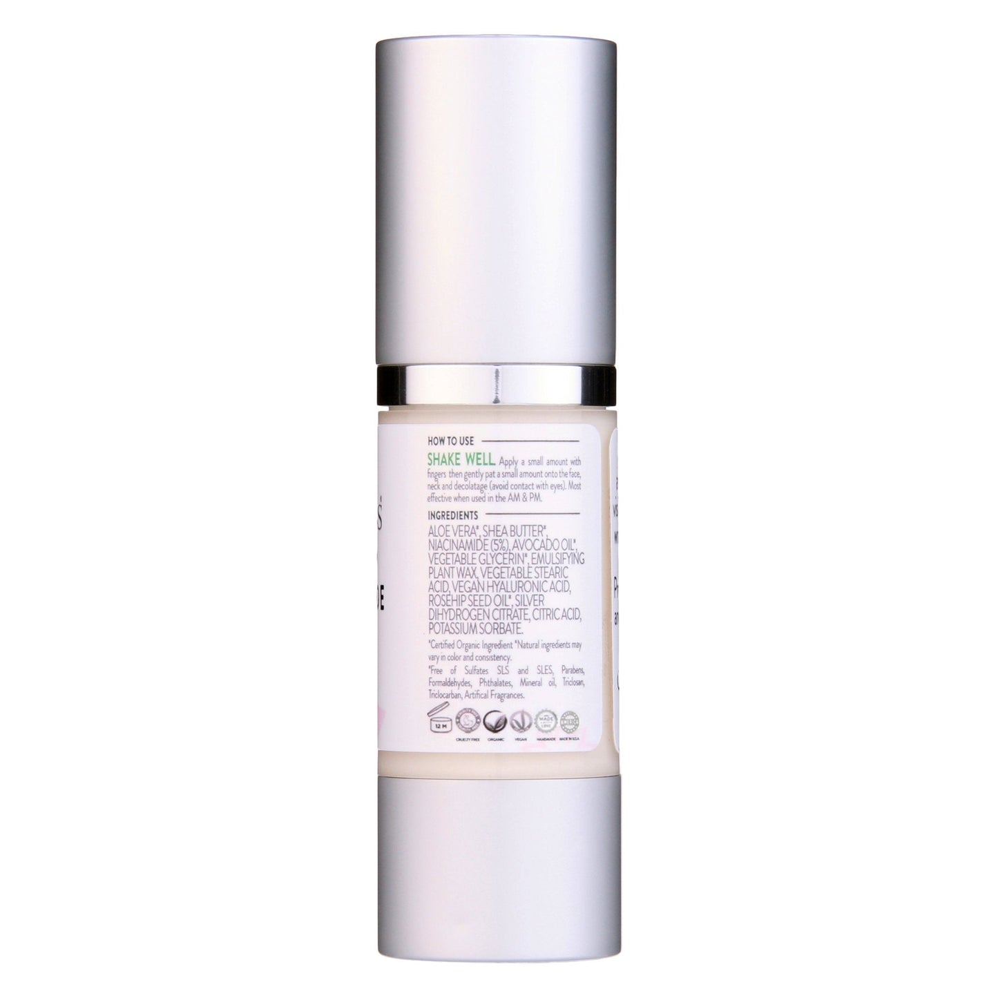 Organic Niacinamide Anti-Aging Serum - Tightens Pores, Reduces Wrinkles