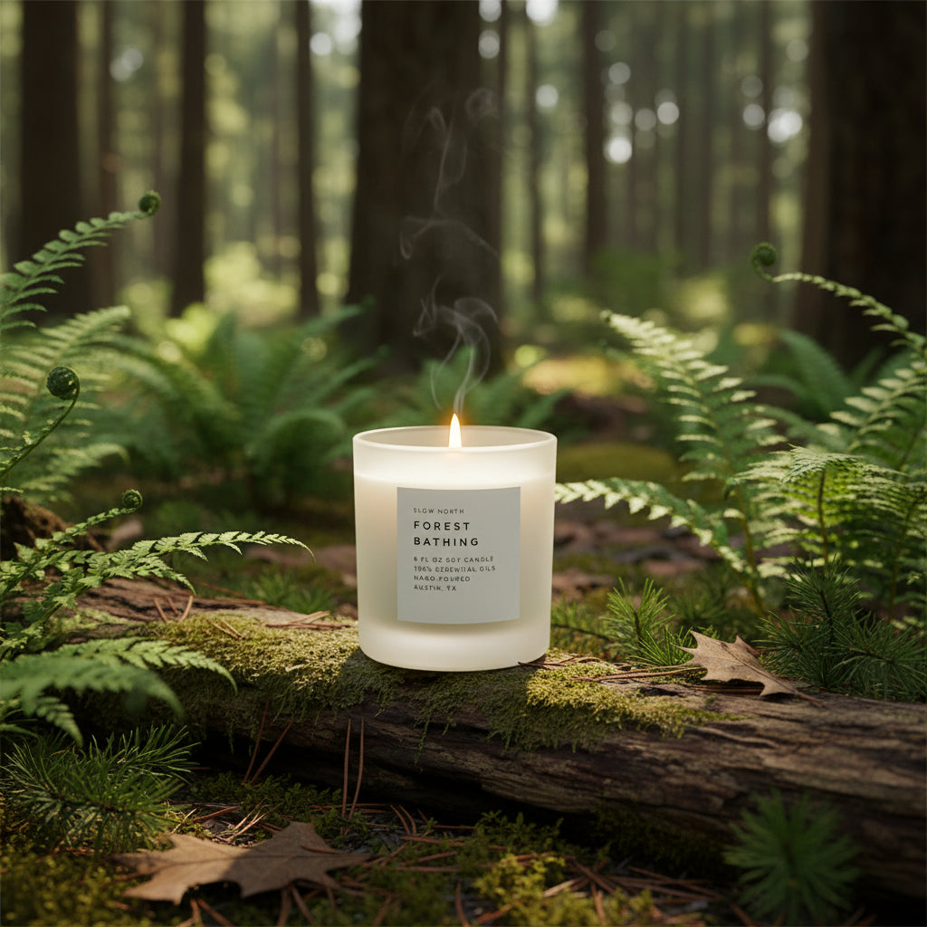 Forest Bathing - Signature Candle (Fir + Pine + Patchouli)