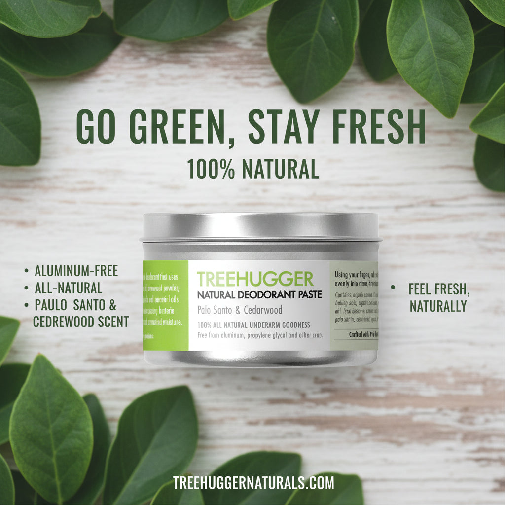 Treehugger - Natural Deodorant with Palo Santo & Cedarwood
